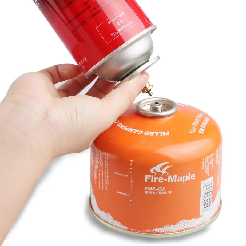 

Camping Stove Adapter Inflate Butane Canister Outdoor Gas Cylinder Gas Tank Gas Stove Accessories Hiking Gas Refill