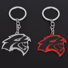 Модный автомобильный брелок для ключей, брелок для Dodge Challenger Hellcat SRT 2008, автомобильный брелок с логотипом, стильный