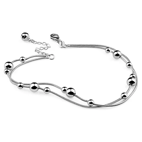 Fashion jewelry of anklet for women 925 women sterling silver anklet Solid design Acceptable wholesale