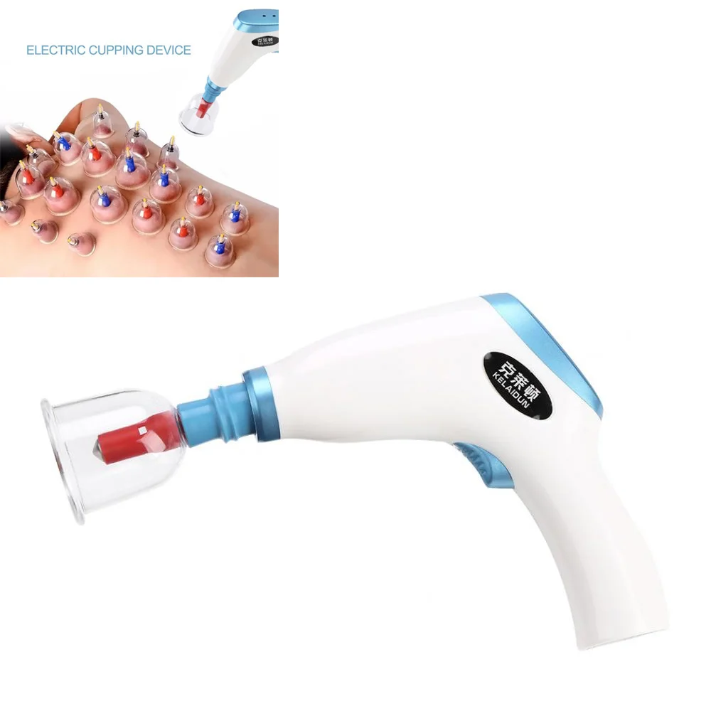 

Electric Vacuum Suction Body Cupping Therapy Kit Anti Cellulite Body Lymph Drainage Pain Relief Massage Cupping Cans Device Set