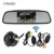 4.3 “LCD A Specchio Monitor Car Rear View Kit + Senza Fili di Visione notturna Che Inverte Parcheggio di Sostegno Della Macchina Fotografica 360 Gradi di Rotazione impermeabile