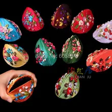 Декоративная лента кольцо с вышивкой Подарочная коробка Свадьба Seashell упаковка мини шкатулка для ювелирных изделий картонная шелковая коробка для хранения