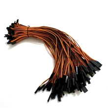 300mm 30cm 22AWG 1000pcs lot RC servos extension Lead wire cable for Futaba JR male and