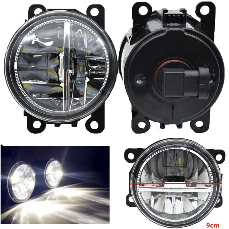 

2pcs/set front bumper LED fog Lights Halogen fog lamps For Mitsubishi Pajero 4/IV Van V80 V90 Box 07-15 Car styling