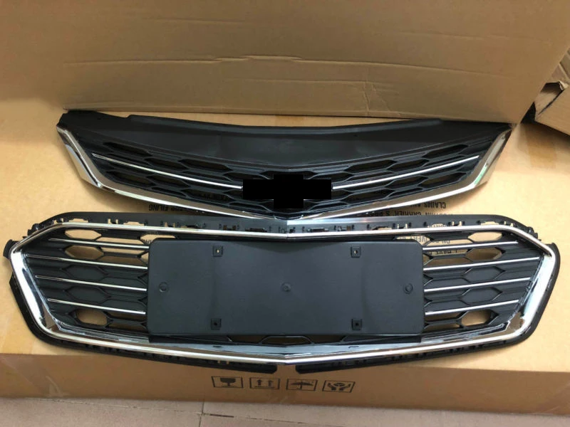 Передний бампер верхний гриль средняя Нижняя решетка для Chevrolet Cruze 2016 2017