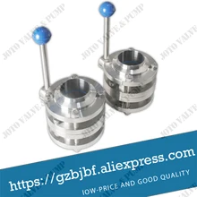 Пищевой Нержавеющей Стали Дроссельный клапан 1,"(38 мм