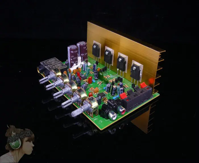 PT299 Reverberation Chip with Cara OK Microphone Input Fever Power Amplifier Board Sound Effect Super Strength