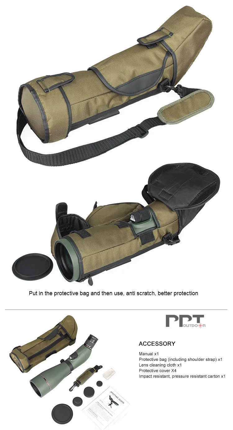 E.T Дракон SP13 25-75X95APO Зрительная труба для охоты на открытом воздухе стрельба PP26-0017