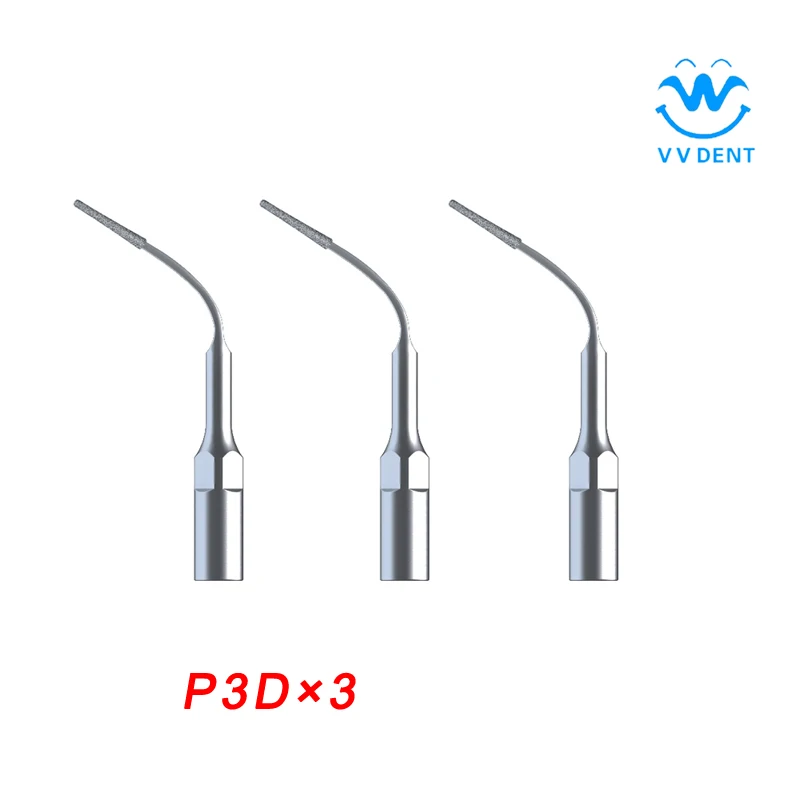 

Dental Equipment 3PCS/Lot Dental Scaler Tips P3D For EMS, WOODPECKER
