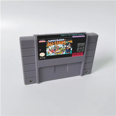 Marioed Series Games Super Marioed World & All stars & The Second Reality Project & Brutal Marioed - US verion battery Save