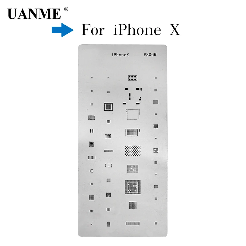 Логическая плата для телефона UANME инструмент iPhone 4 4S 5 5c 5s SE 6 6plus 7 7plus 8 8plus X IC чип