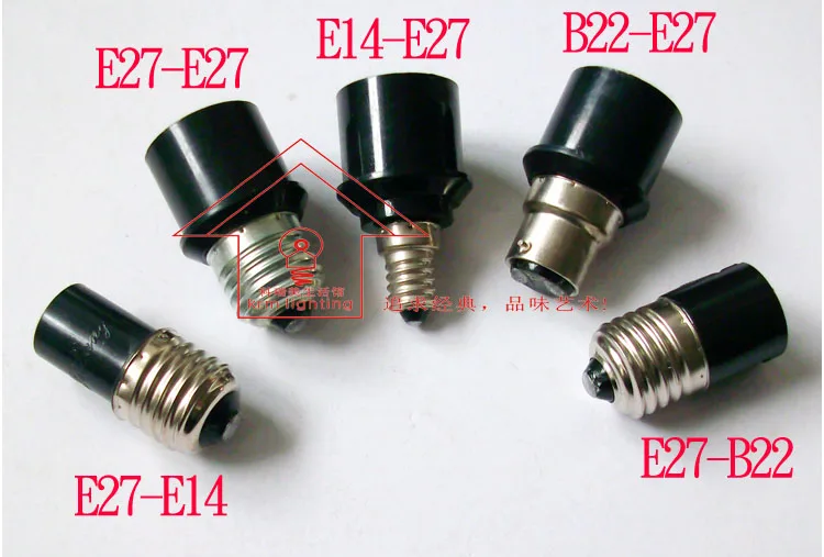 3 шт. E14 к E27 адаптер люстра светильник гнездо B22 к средней розетке E26 E27 конвертер адаптер основы лампы конвертер