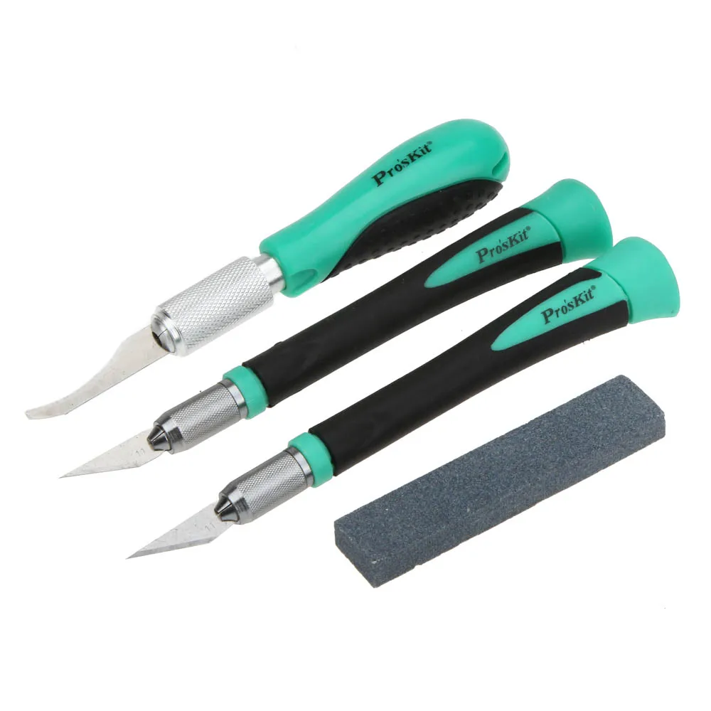 PD 395A Pro'sKit 30 шт. многофункциональный нож для деревообработки набор инструментов
