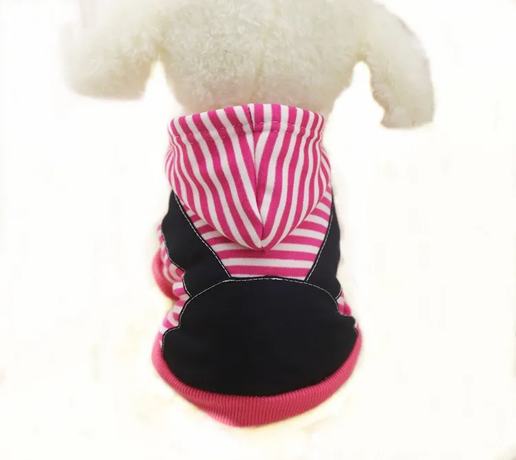 The new style of autumn and winter stripe Good quality dog clothes/cat
