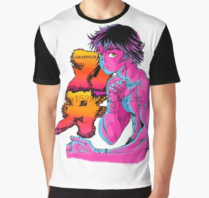 

All Over Print 3D Tshirt Men Big Print T Shirt Grappler Baki Women Full Print Graphic T-Shirt