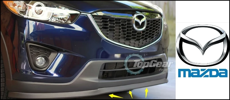 Для Mazda CX3 CX-3 CX 3 Akari бампер для губ/передний спойлер дефлектор для TOPGEAR друзья Тюнинг автомобилей/обвес/полоса юбка