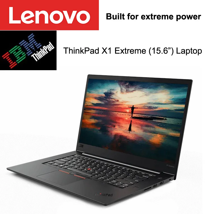 Топ lenovo ноутбук ThinkPad X1 Экстремальный 15 6 дюймов 4K ips светодиодный антибликовый