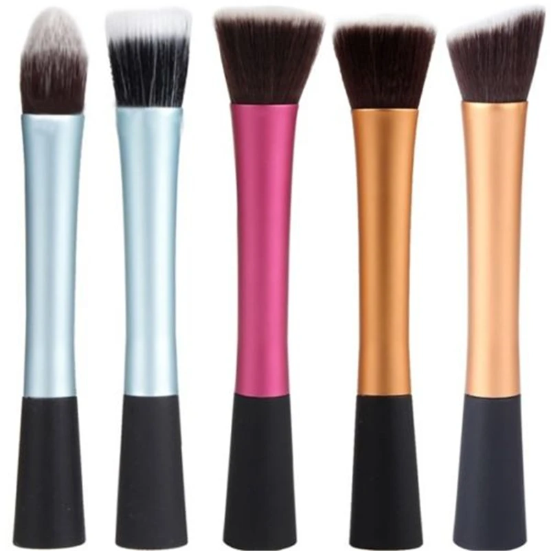 Мягкий макияж косметический контур волокно мощность основа Румяна Кисть