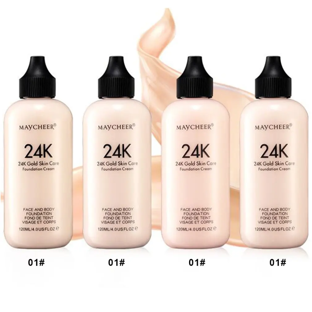 

24K Moisturizing Liquid Foundation Waterproof Beauty Lasting Oil Control No Makeup Bb Cream Lasting Makeup Concealer