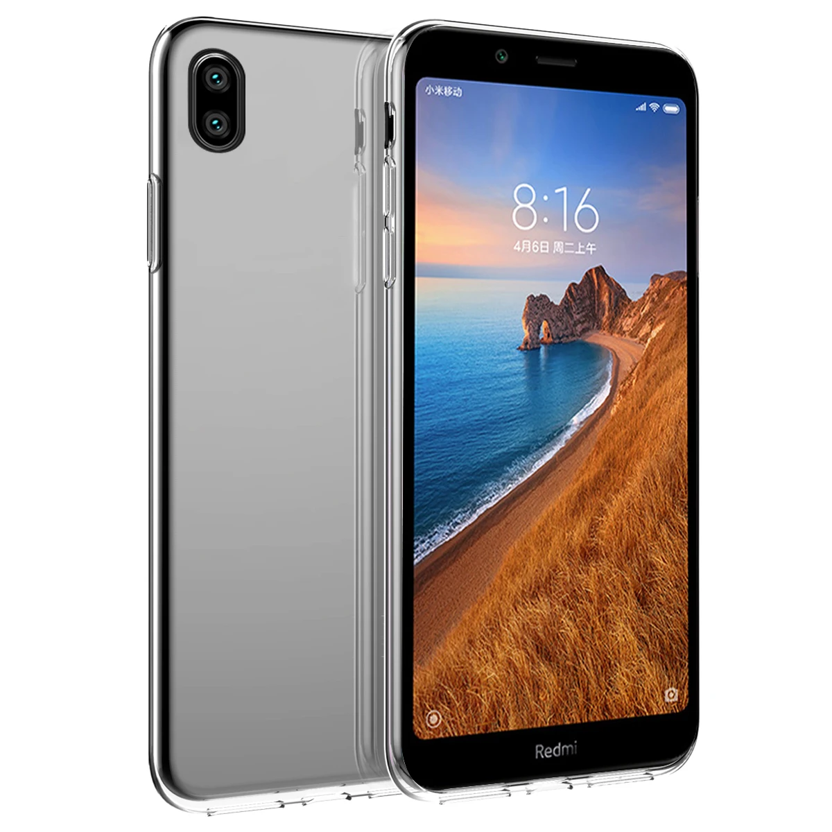 Тонкий прозрачный чехол для Xiao mi Note 8 Pro/8/Red mi 7A 8A K20 K20 Pro/Xiaomi mi 9T mi A3, мягкий прозрачный чехол из ТПУ для задней панели телефона - Цвет: For Xiaomi Redmi 7A