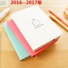 Mercii 2016-2017 mignon Kawaii cahier dessin animé Molang lapin Journal agenda planificateur étudiant bloc-notes cadeau papeterie couvertures ► Photo 1/6