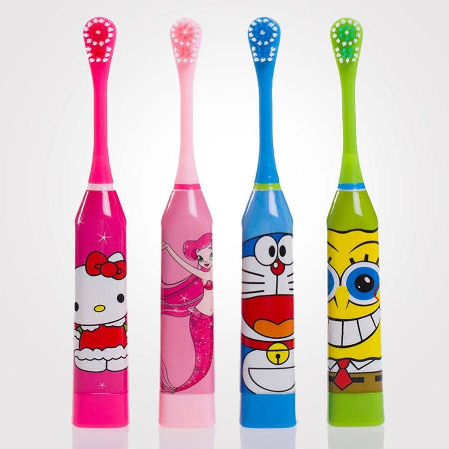 Children Electric Toothbrush Oral Care Kids Waterproof Cute Cartoon