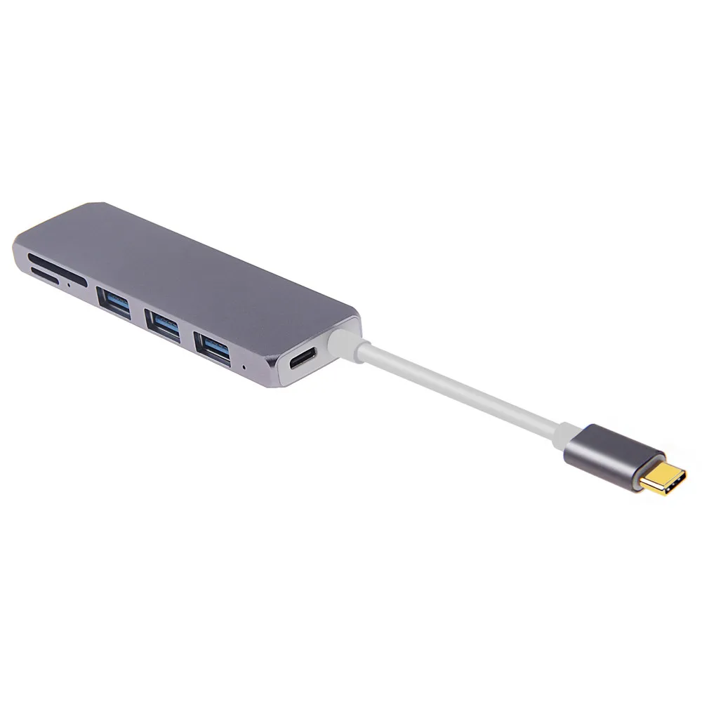 Док станция Thunderbolt 3 USB C концентратор 5 в 1 комбинированный адаптер с портами 0 TF