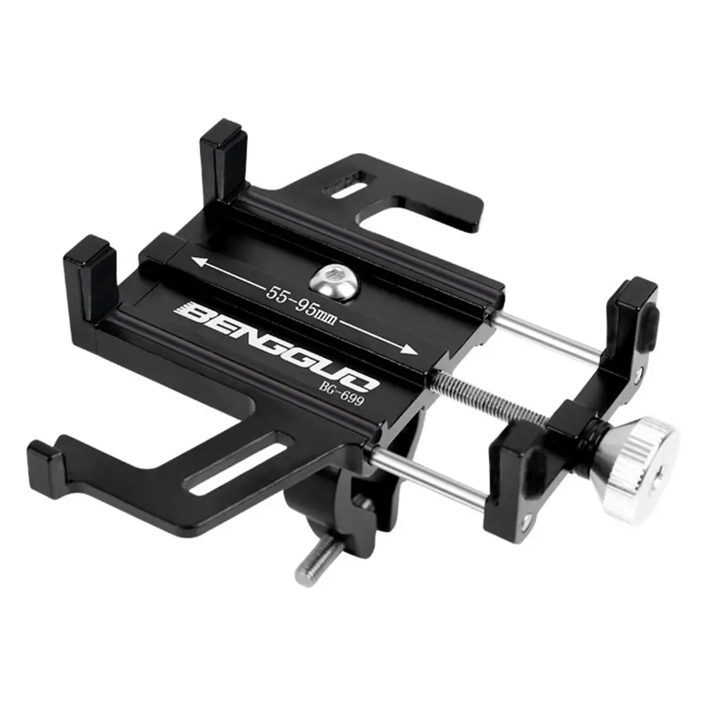 

Bicycle Mobile Phone Holder Aluminum Alloy Electric Motorcycle Shockproof Fixed Navigation Bracket