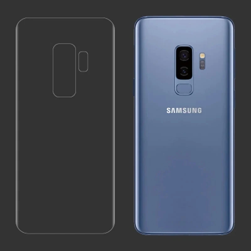 

3D Curved Back Protection Screen Protector For Samsung S10 S9 S8 Plus Back Full Cover Tempered Glass For Samsung S9 Plus S9+