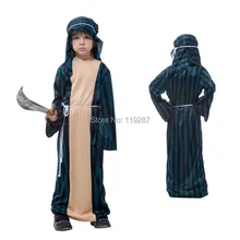 Новое арабское платье маленького воина на Хэллоуин, Костюм Принца, платье для ролевых игр, милые праздничные костюмы для мальчиков