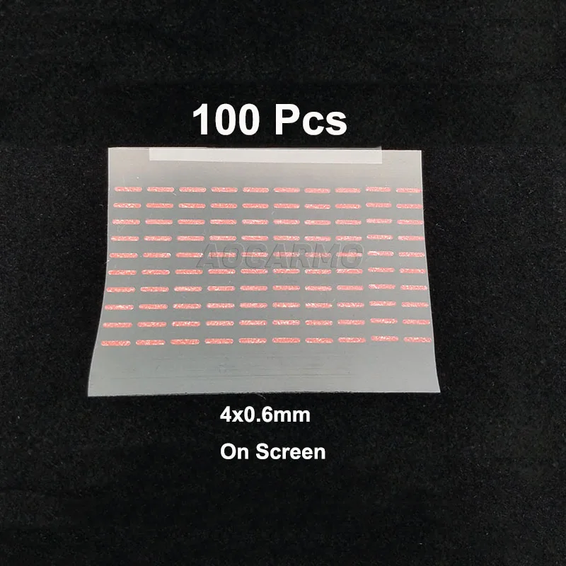 Aocarmo 100pcs/lot Water Damage Seal Label Warranty Indicator Sensors Repair Waterproof Sticker For iPhone 8 8P Plus