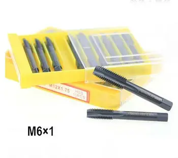 

10PCS Free shipping YAMAWA M6.0*1 nitride screw tap straight slot machine with special stainless steel tap ,Thread Tap
