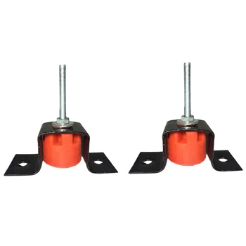 

Vibration Wall Brace Tie - Resilient Shock Sound Isolation Bracket - for Recording Studio, Home Theater.(2 Pack)
