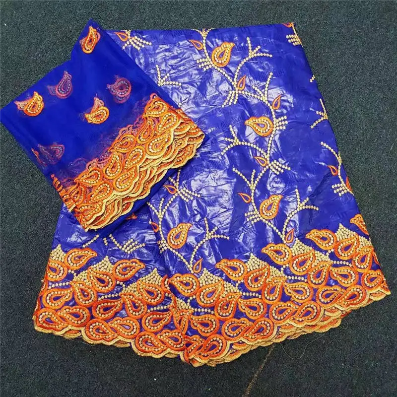 

African bazin Riche Fabric African Embroidery Fabric High Quality bazin Riche Getz For Patchwork Sewing 30
