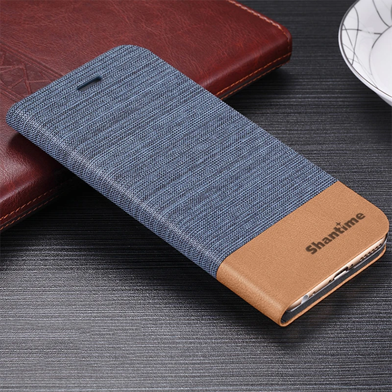 Чехол-книжка для Alcatel 1 5033D, чехол, роскошный кожаный силиконовый чехол для Alcatel 1 5033D, флип-чехол для телефона - Цвет: Light Blue
