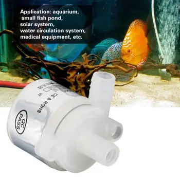 

DC 12V 6W Food Grade Brushless Water Pump for Medical Instruments White Low Noise Multistage 0.1-3 m3/h Brushless Water Pump