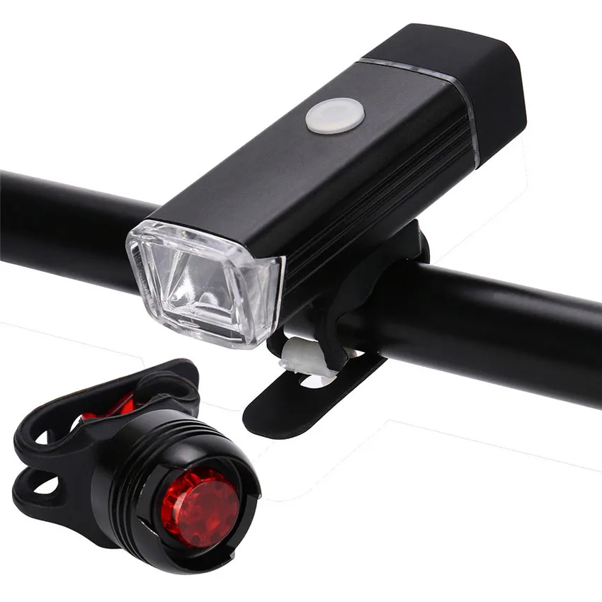USB Rechargeable LED Lights Bicycle Bright Headlight Bike Front