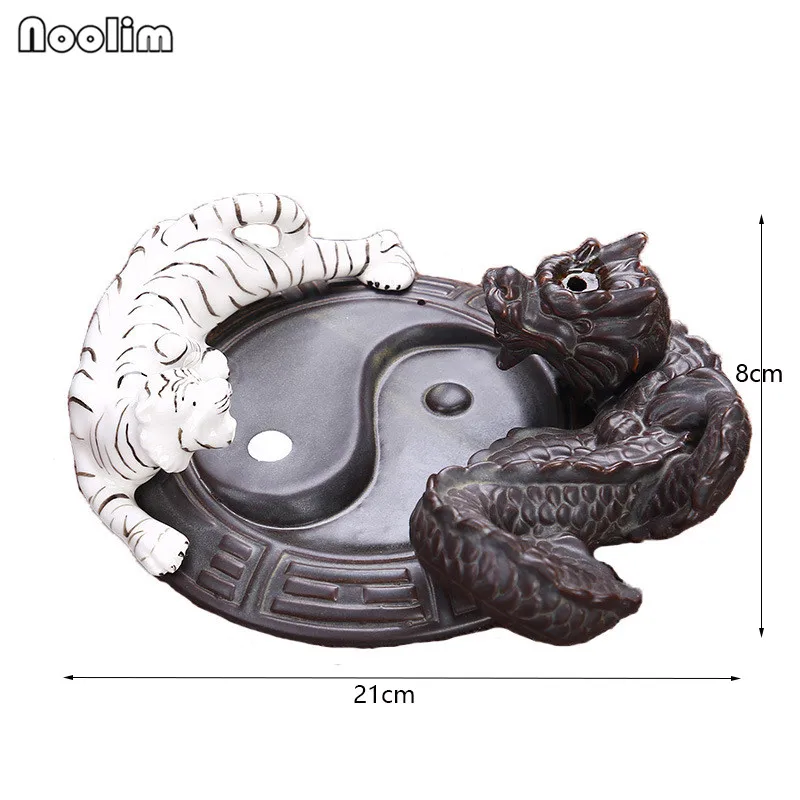 Палочка для благовоний Dragon and White Tiger креативная палочка в виде рыбы фэн шуй