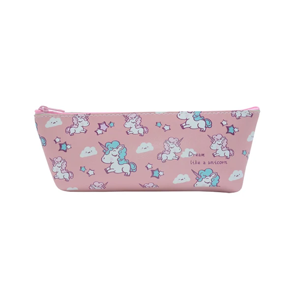 Пенал для карандашей Estuche Escolar школьный пенал для карандашей Trousse Licorne Scolaire милые, каваи, карандаши для мальчиков Etui Papelaria - Цвет: J