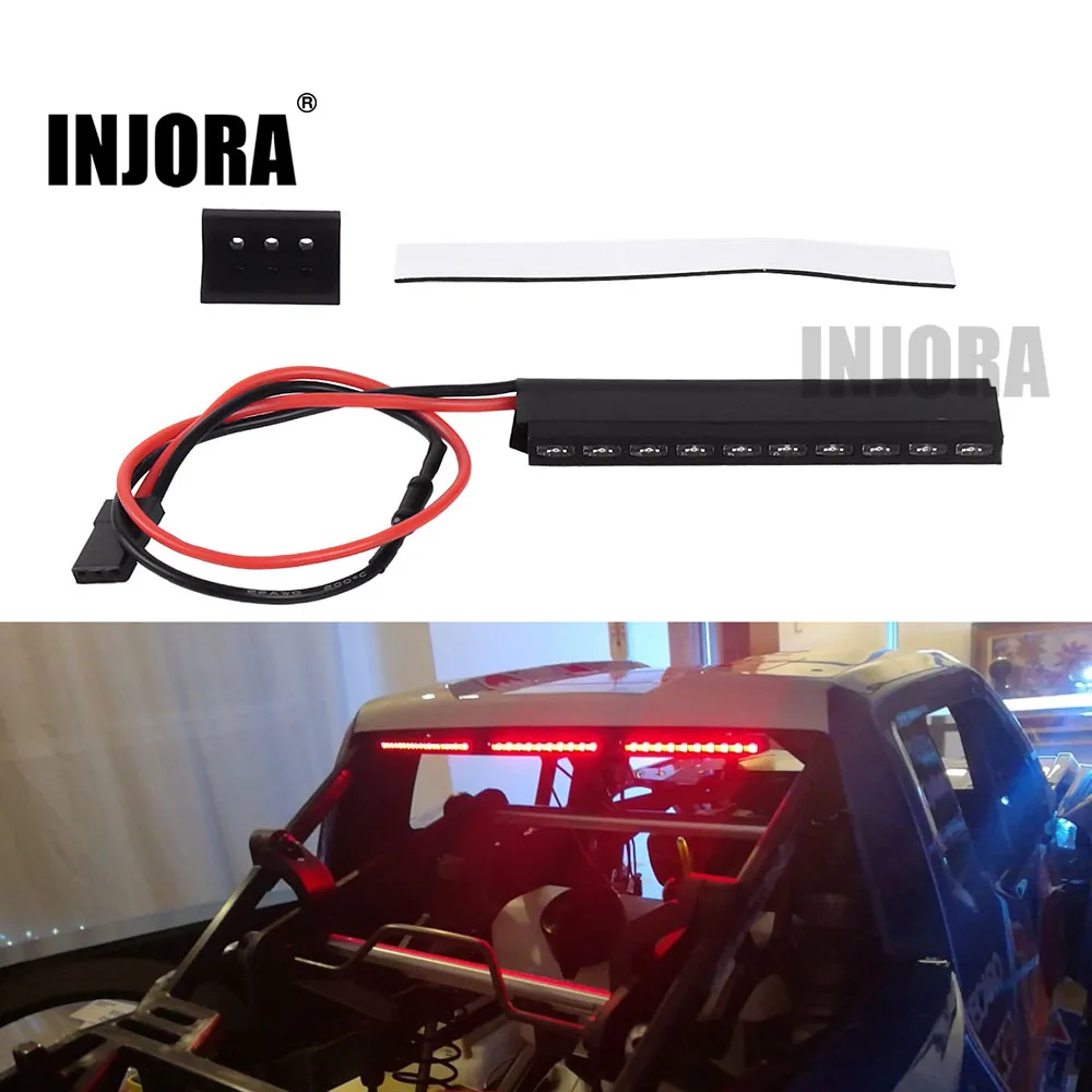 

INJORA 1PCS RC Car 32/62mm Brake Light Lamp for 1/10 RC Crawler Axial SCX10 90046 Wraith RR10 Traxxas TRX-4 D90 Tamiya