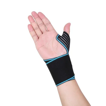 

Hot! 1 Pcs Support Bands Fist Sports Support for Fist Tape Recovery Sprain Involves Hand Strap Cycling