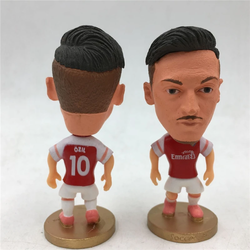 

Soccerwe Soccer Star Doll 11# Mesut Ozil Figures ARS 2019 Season Red Kit