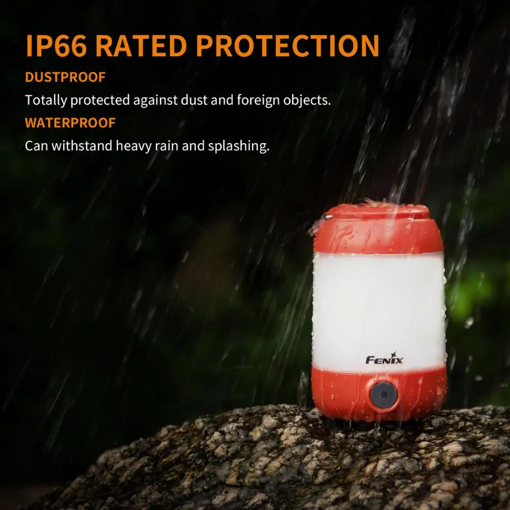 2018 Новый Fenix CL23 светильник весовой для кемпинга максимум 300 люменов питание от 3