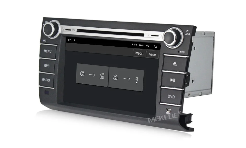Flash Deal Mekede android9.1 2GB RAM 32GB ROM Car multimedia Player Navigation GPS DVD for suzuki swift 2004-2010 wifi bluetooth USB navi 25