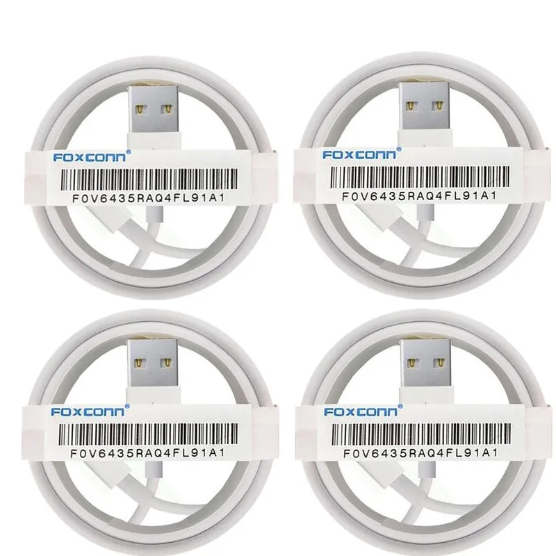 

20 PCS E75 chip USB Cable OD 3.0mm Fast Charging USB Data Sync Cable 1m USB Cable For iPhone 7 8 Plus XR XS Max