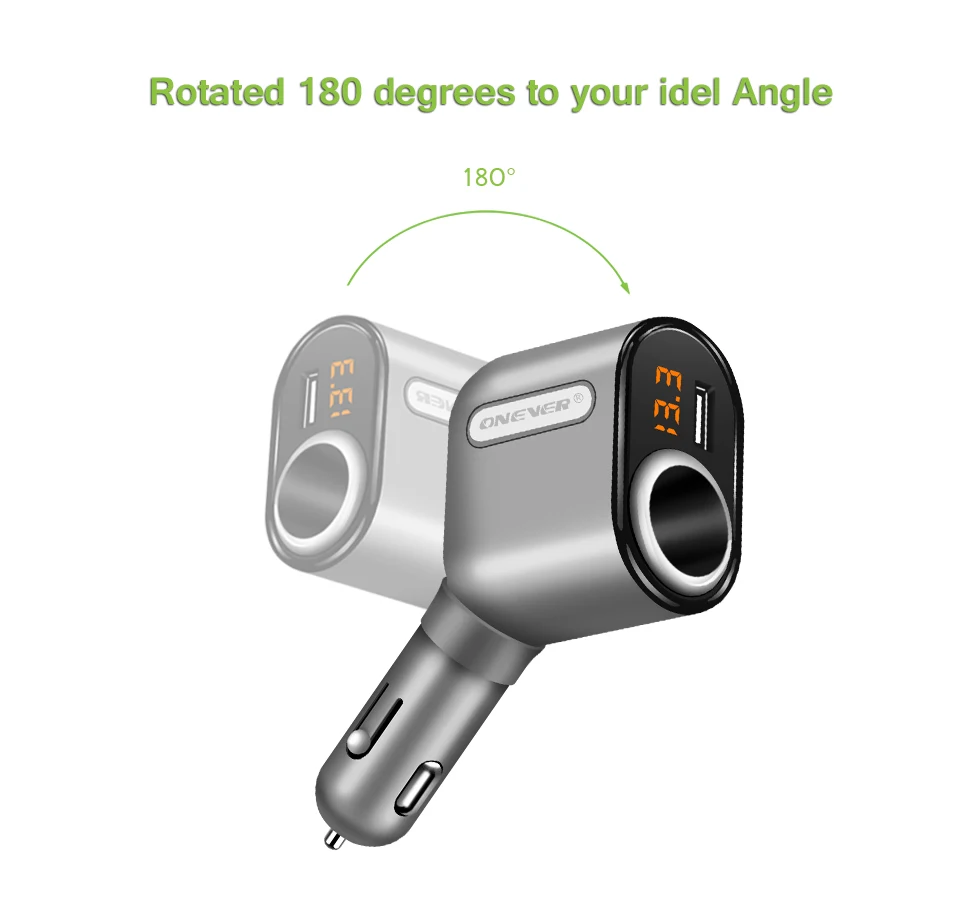 car cigarette lighter ac adapter 5