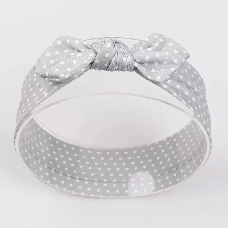 MIXIU 1pcs Cute Bow Elastic Hair Bands Rabbit Ear hairbands print Floral Striped  Plaid Dot Turban Baby Kids Hair Accessories baby stroller accessories Baby Accessories