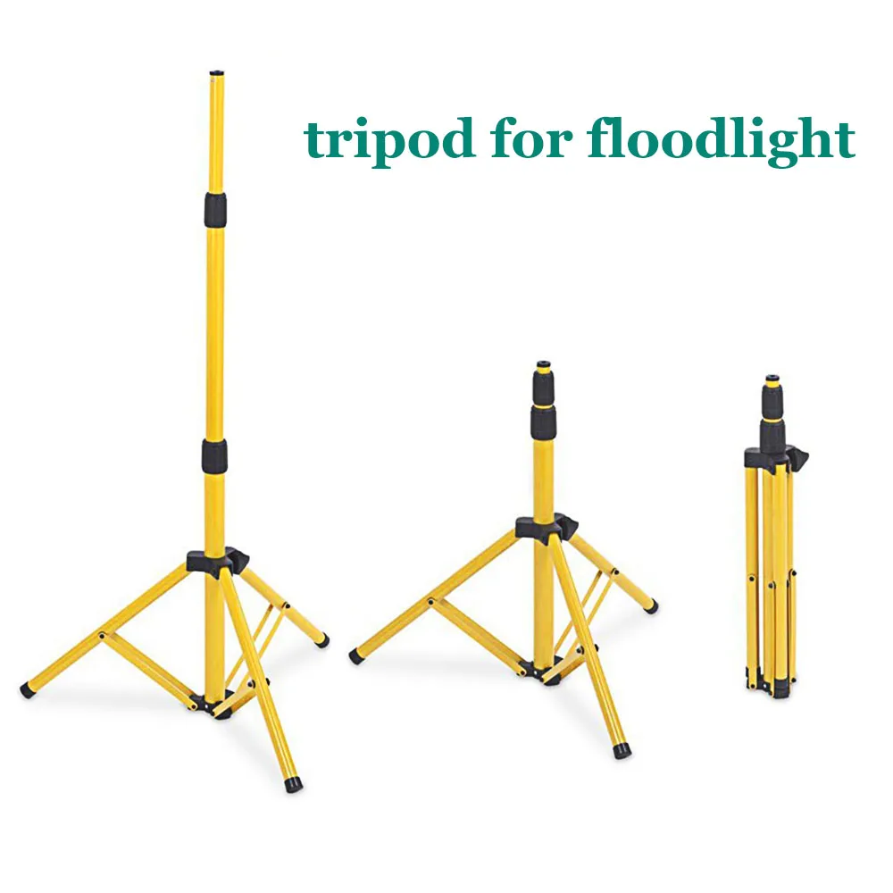 BSOD Adjustable Floodlight Tripod LED Lighting Stand for LED Floodlight Camp Work Emergency Lamp