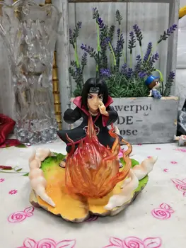 

New arrival 14cm NARUTO Uchiha Itachi Flame ball battle ver Figurine Dolls Toys PVC Action Figure Collectible Model Toy Gift