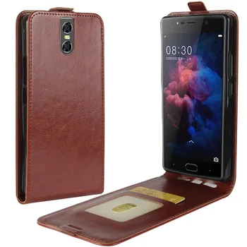 

Brand gligle R64 pattern up and down open leather cover case for Doogee BL7000 case protective shell bags
